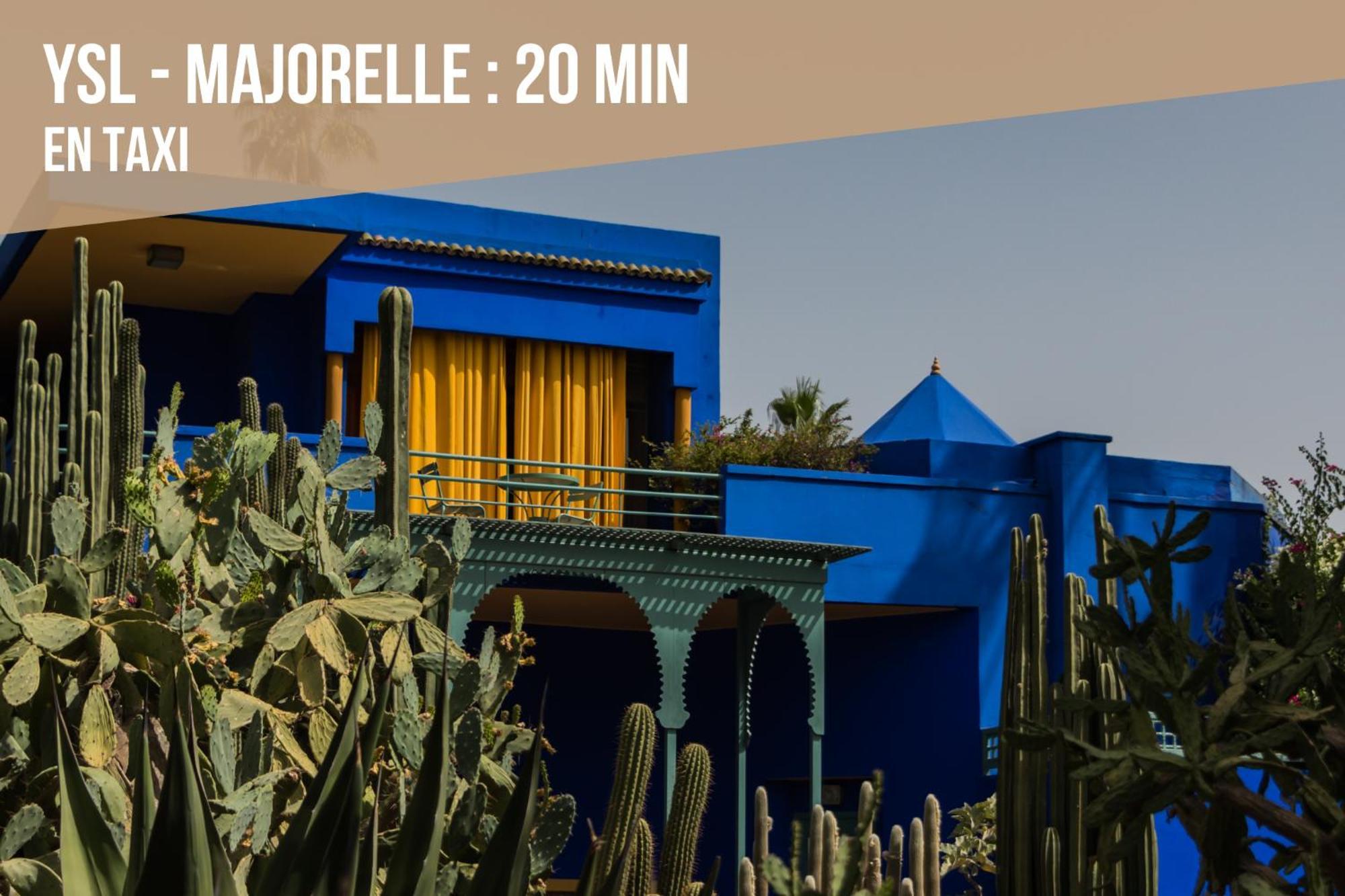 Magnifique Appartement Moderne De 2 Chambres Avec Piscine A 10 Min Du Centre De Marrakech مراكش المظهر الخارجي الصورة